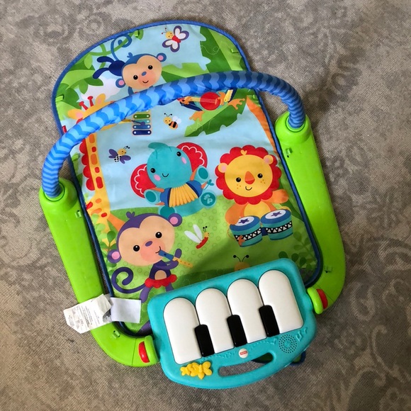 fisher price piano playmat